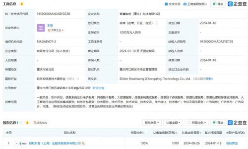 螞蟻集團重慶布局科技新公司，深化人工智能與軟件開發業務